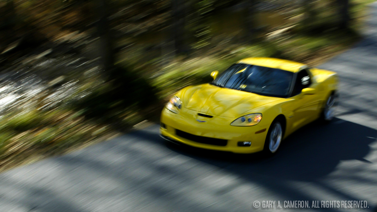 Detail Photo of a Corvette Car